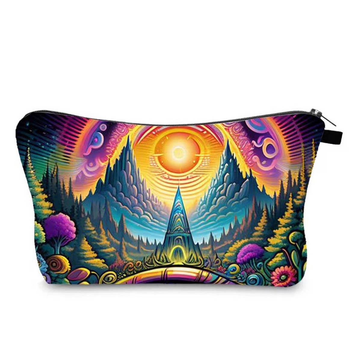 NEW PAINTED COSMETIC BAG_CWAB2266