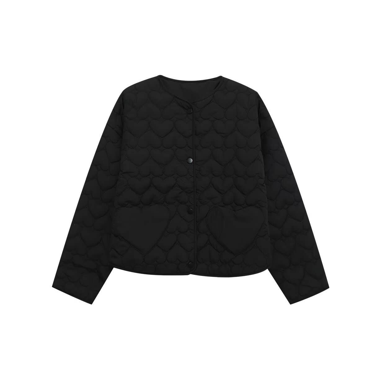 Thin diamond lattice cotton-padded clothes