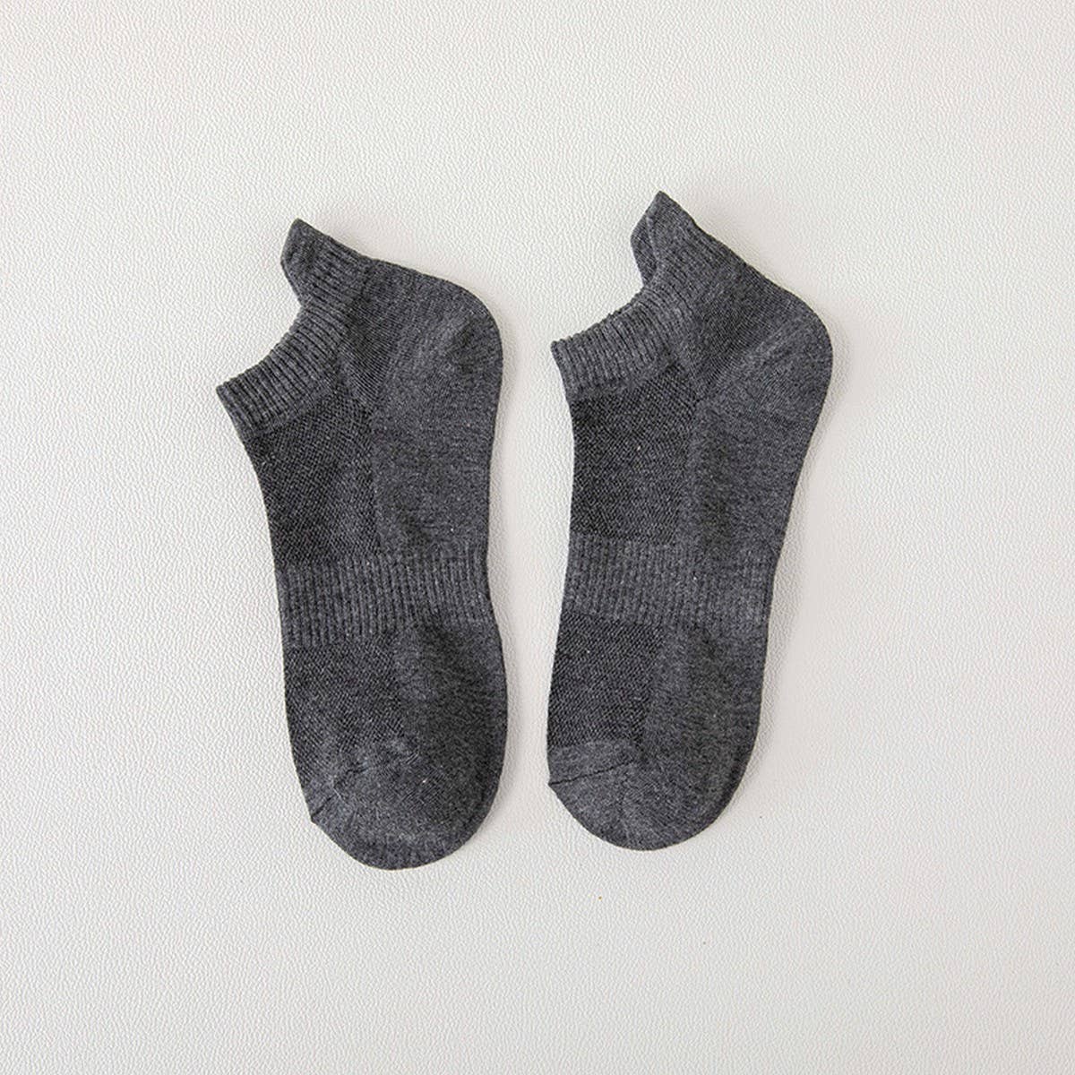 CWMS2452_NEW ARRIVAL HEEL MEN'S CREW SOCKS