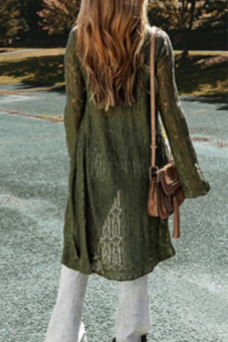 CWOCAL0886_LONG SLEEVE KNITTED CARDIGAN LONG STYLE