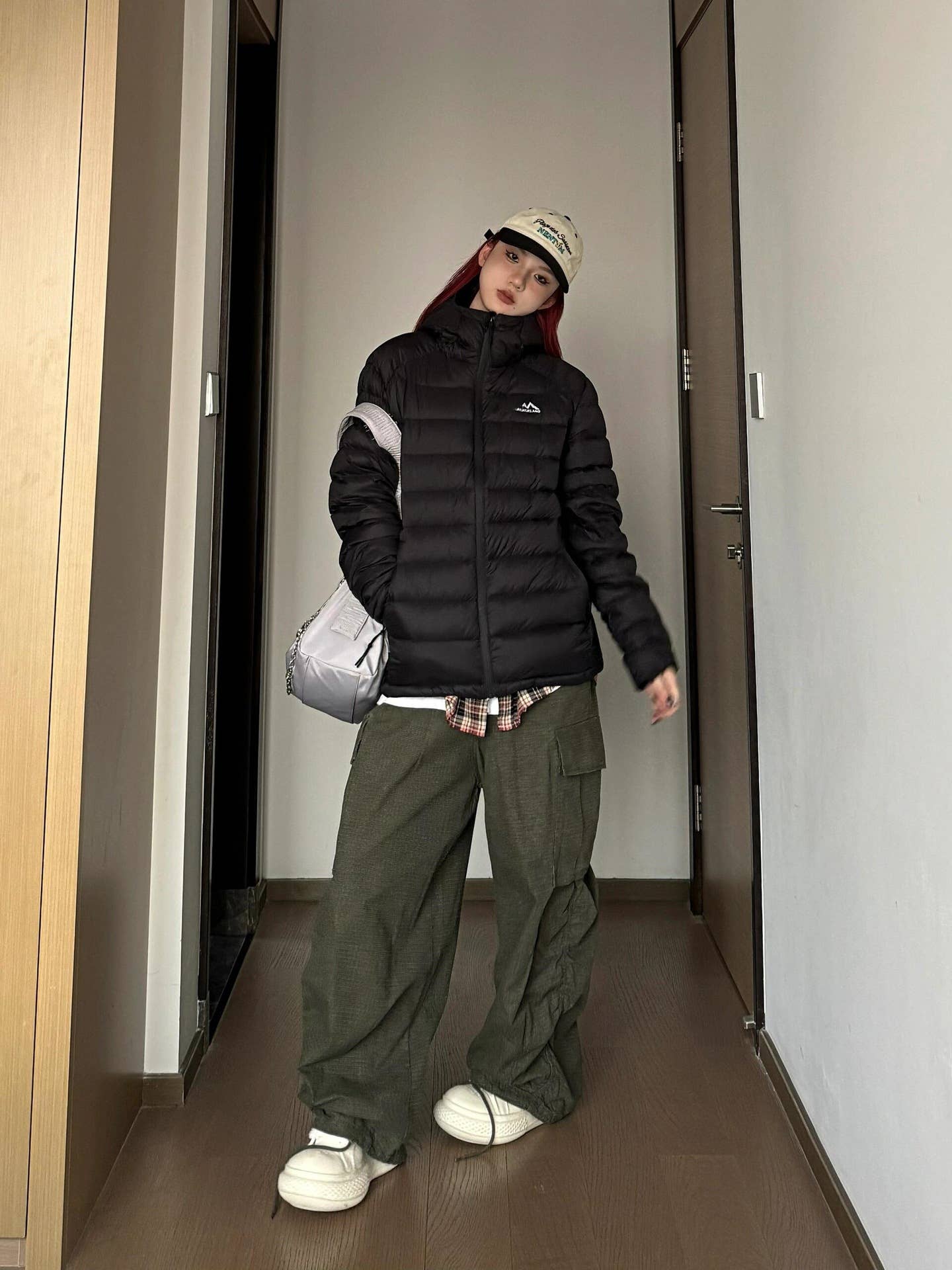 Light and thin warm cotton-padded jacket