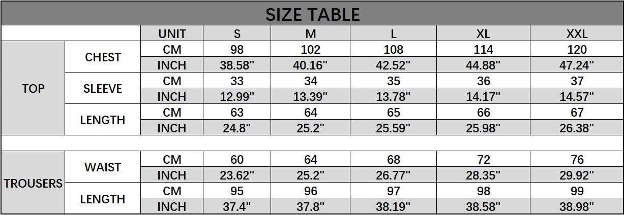 Printed fashion casual Top and long pants set