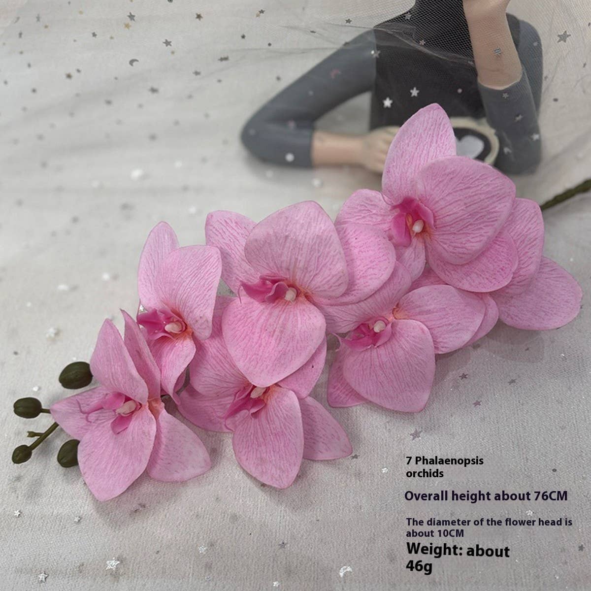 Moisture 7-Head Phalaenopsis Orchid Wedding Decor