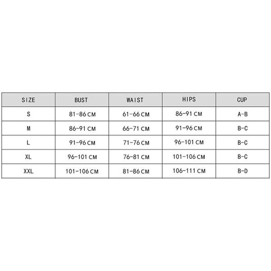 SOLID COLOR ELASTIC CORD BIKINI SWIMSUIT_CWMW0243