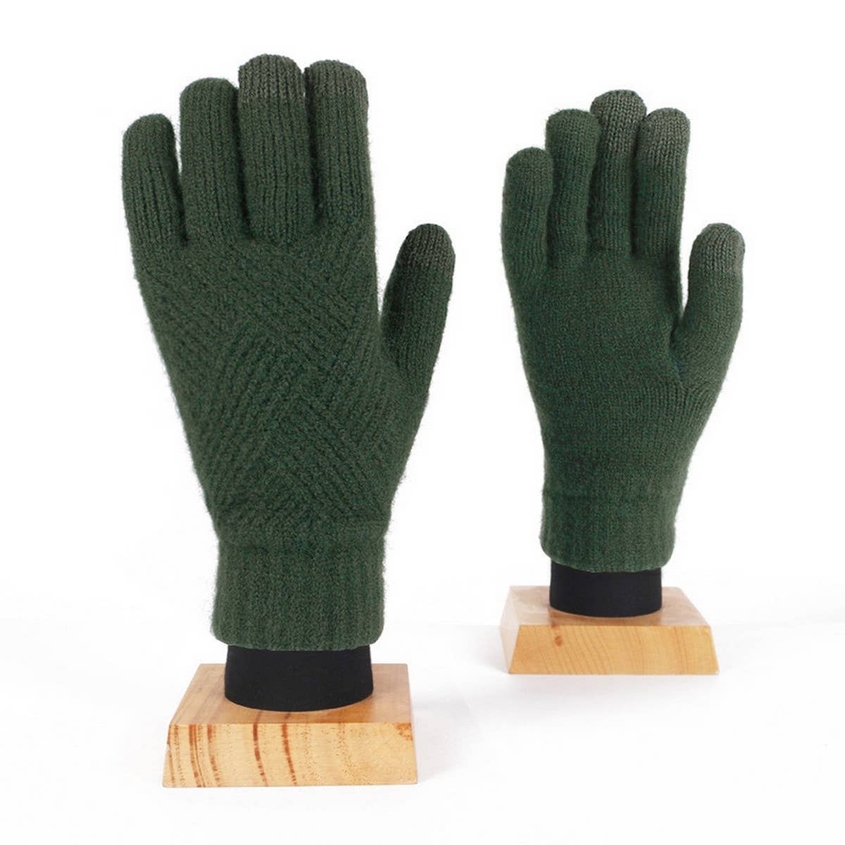 WINTER DOUBLE LAYER TOUCH SCREEN KNITTED GLOVES_CWAG0372