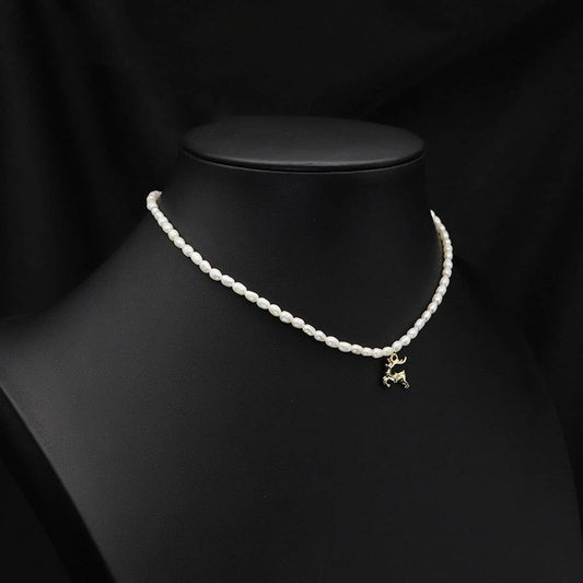 NEW HIGH-END NATURAL PEARL NECKLACE FOR WOMEN