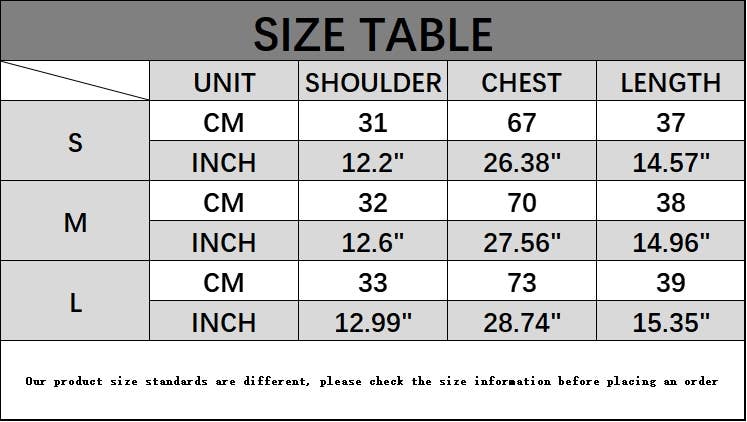 SLEEVELESS LETTER COLOR PATCHWORK V-NECK VEST