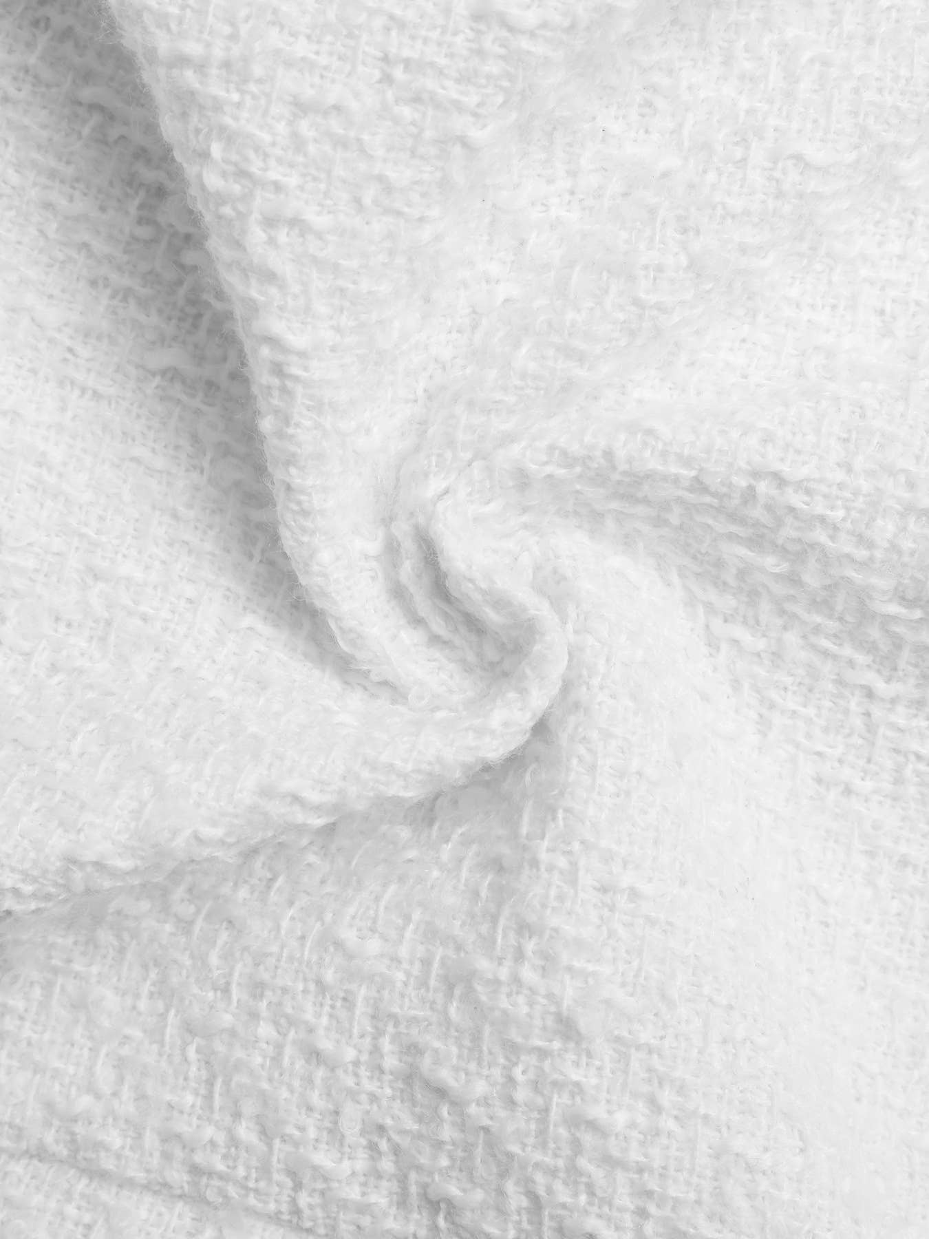 Solid-colored, elegant cardigan vest