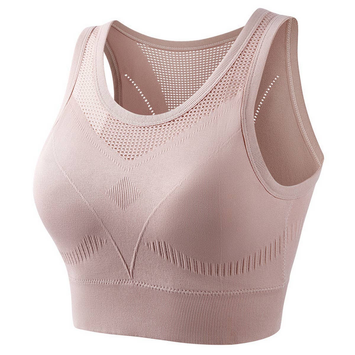 NEW RIMLESS SHOCKPROOF RUNNING VEST YOGA BRA