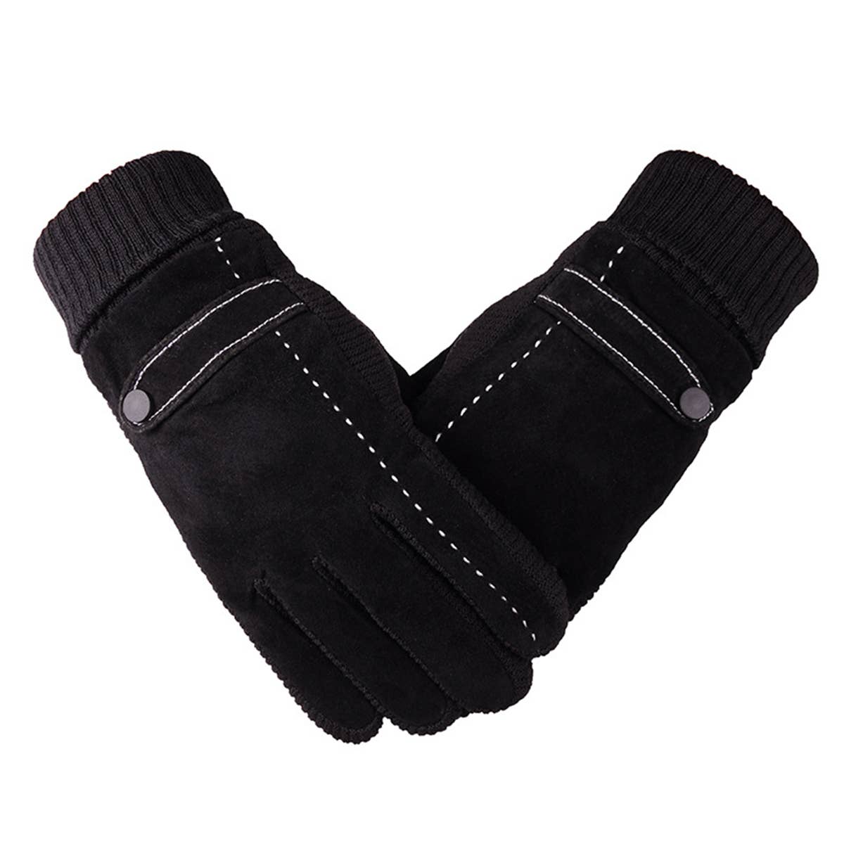 WINTER THICKENED WARM PIGSKIN GLOVES_CWAG0047