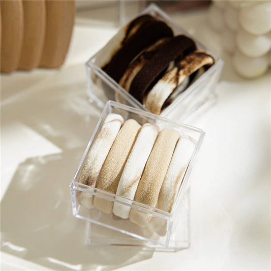 RETRO COLOR TIE-DYE HIGH ELASTIC HAIR TIES_CWAHA1123