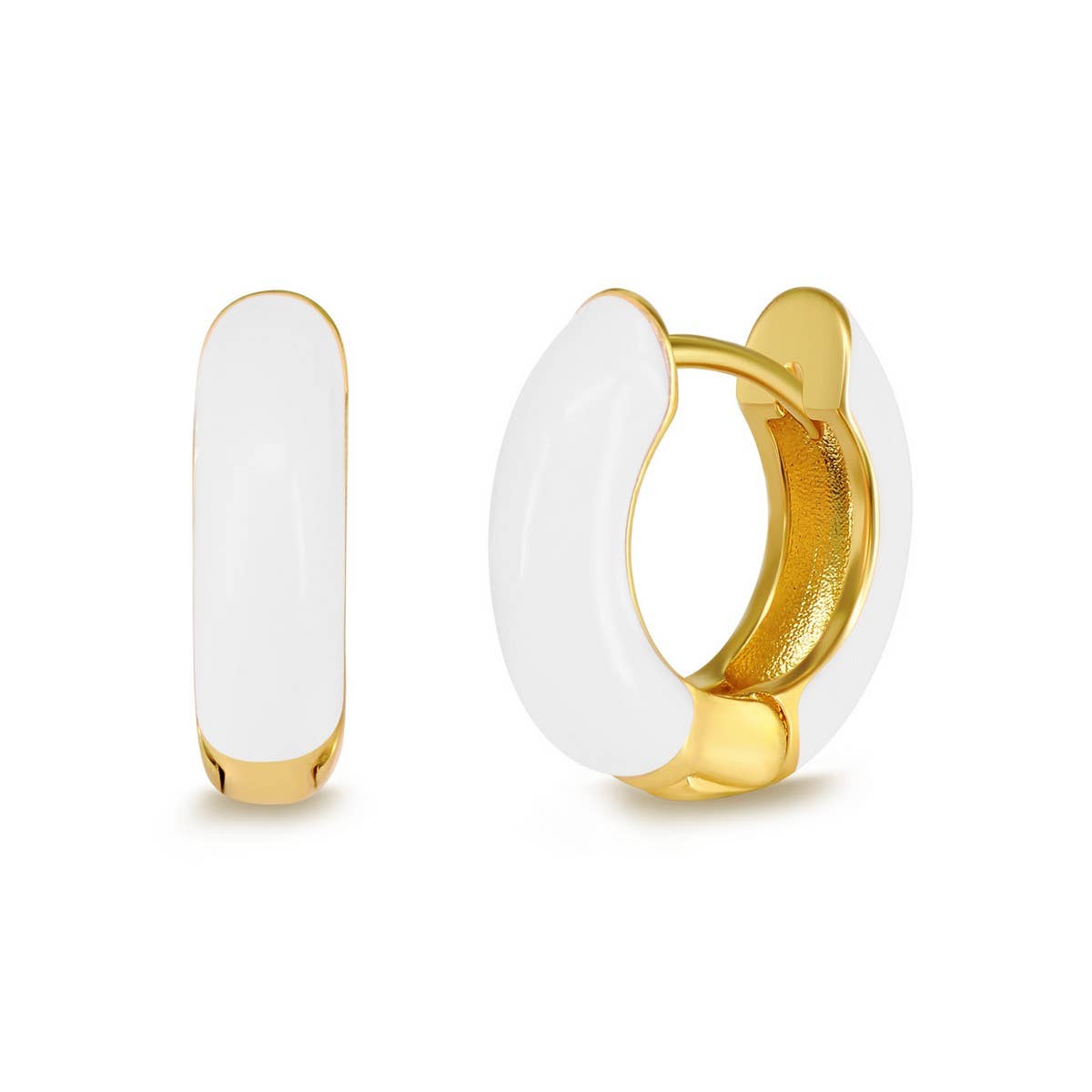 GEOMETRIC FRESH SWEET ROUND OIL DROP EARRINGS