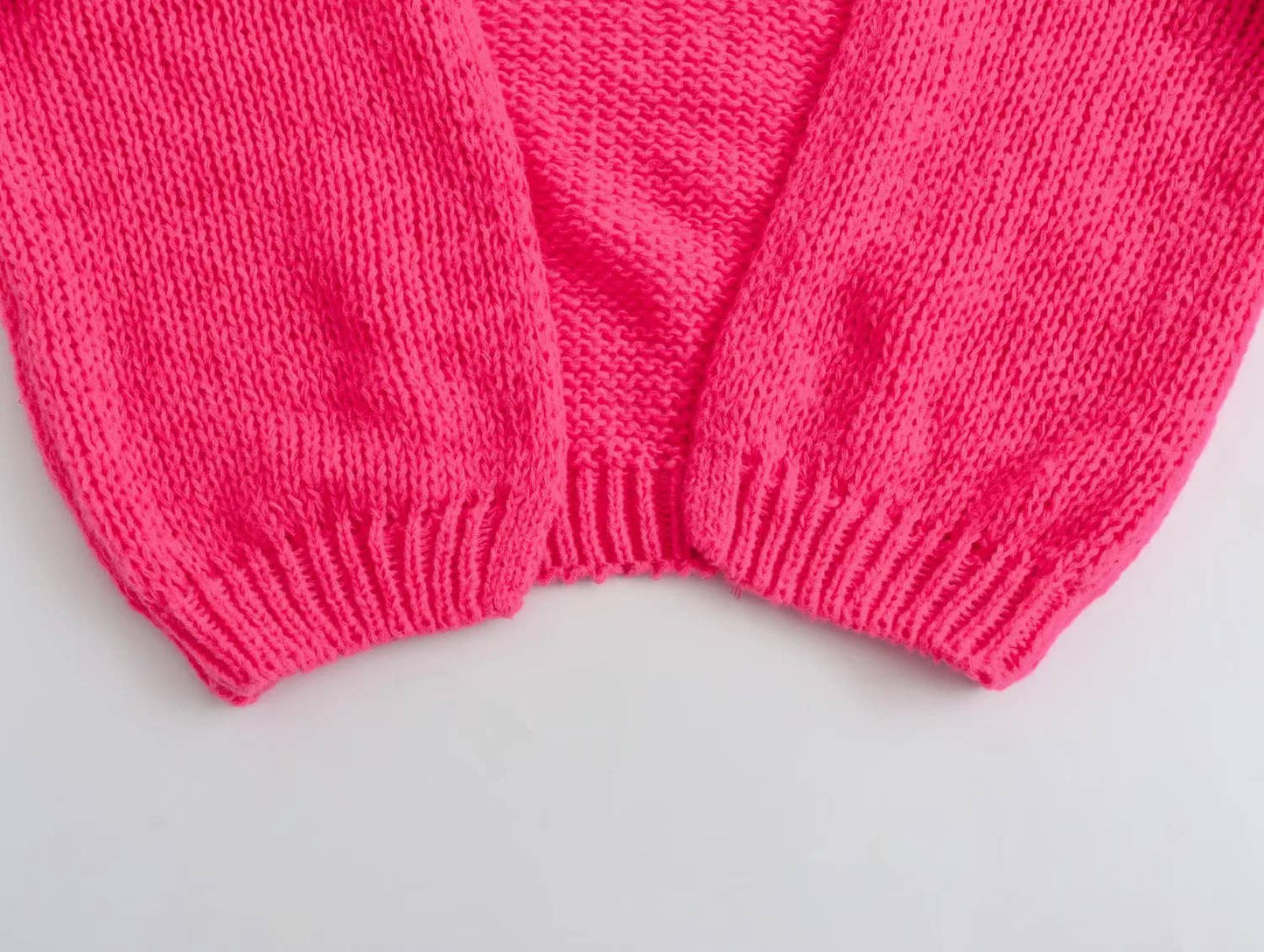 TIE-DYE ALL-MATCH LANTERN LONG-SLEEVED SWEATER