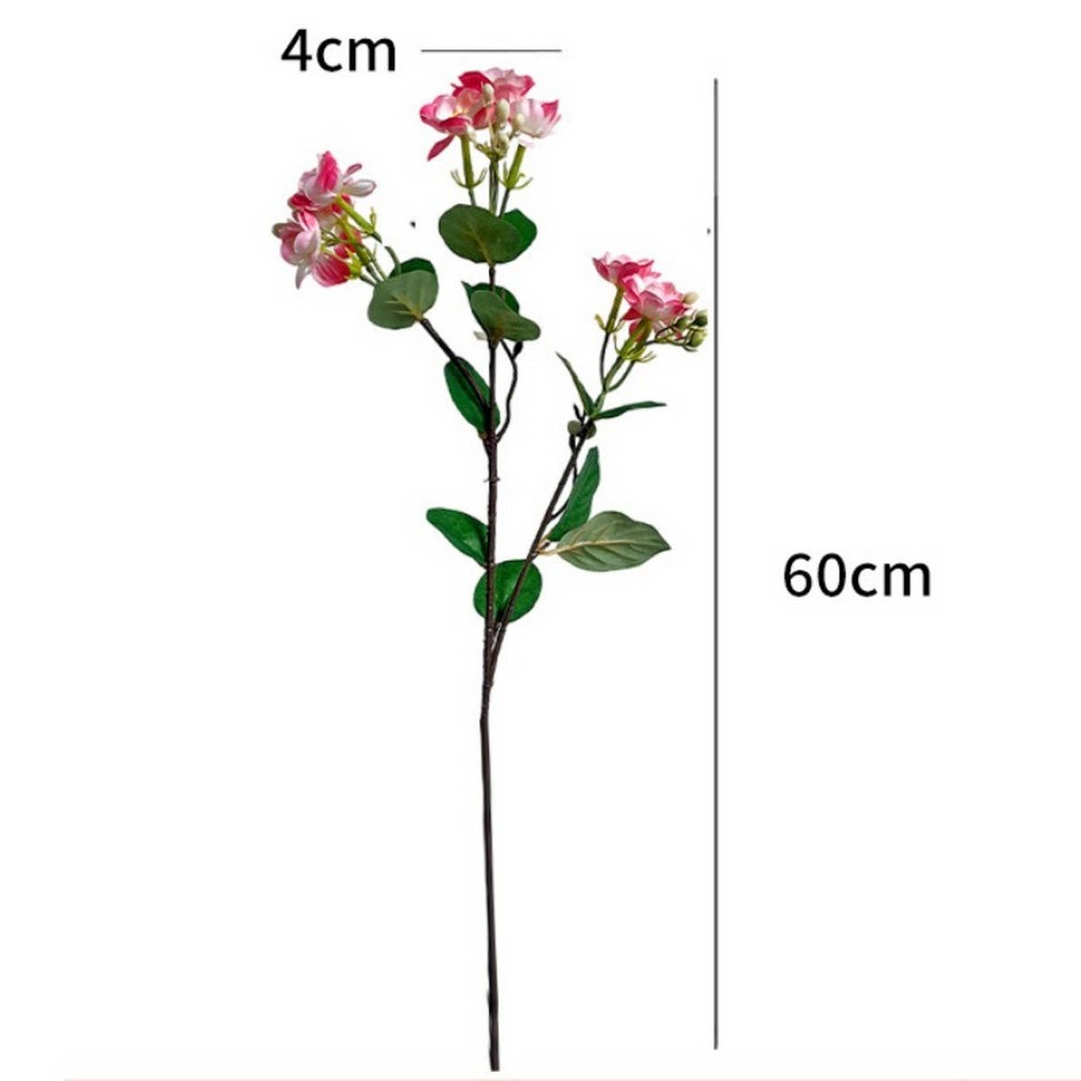 Faux Jasmine & Begonia Bouquet for Home Decor