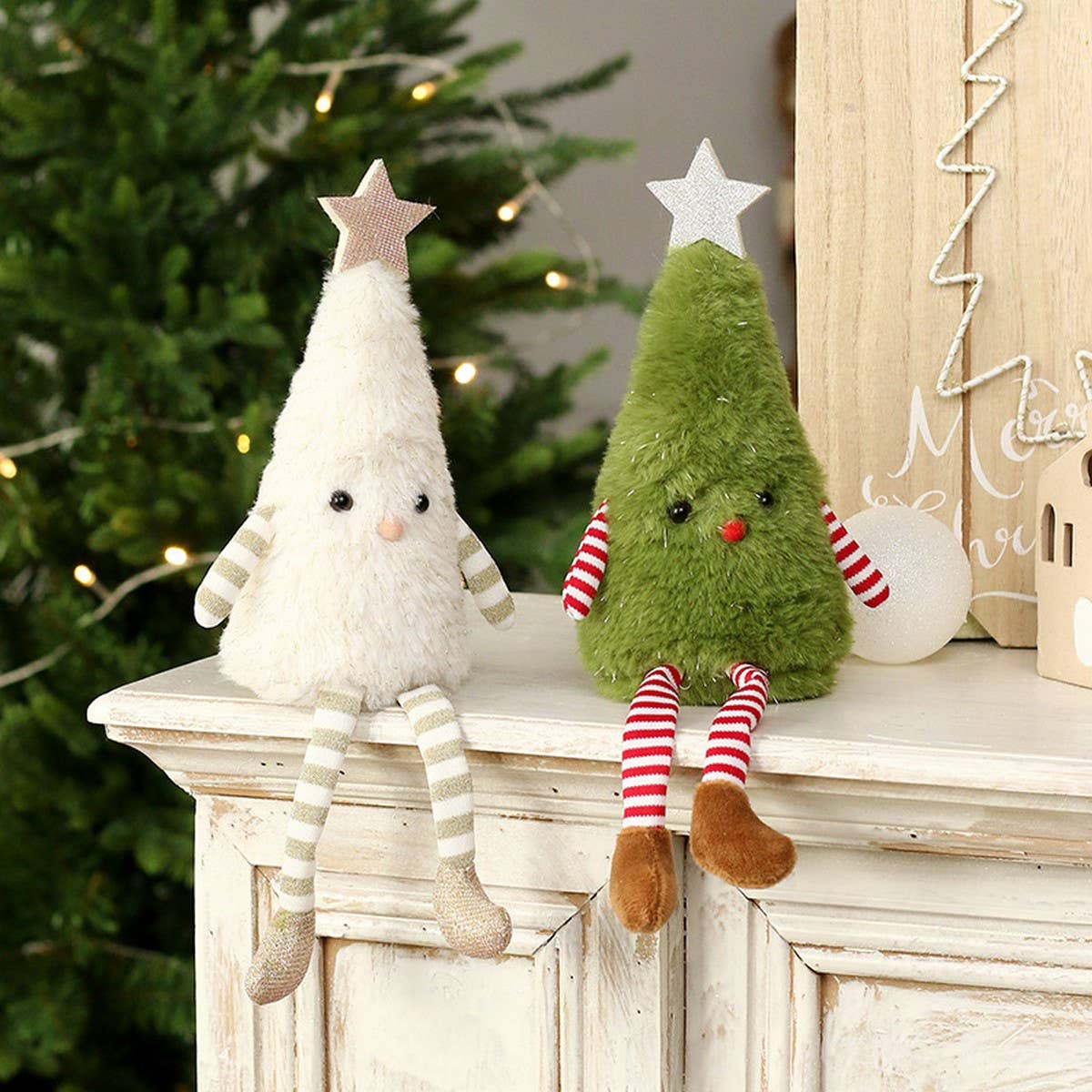 Cute Plush Christmas Tree Doll Decor_CWMM9869