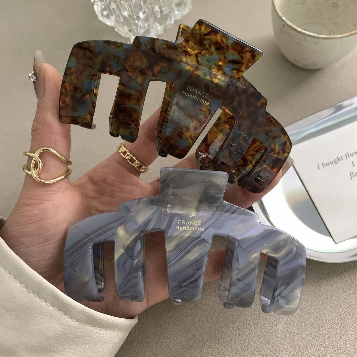 HIGH-END, SIMPLE AND LUXURIOUS HAIRPIN