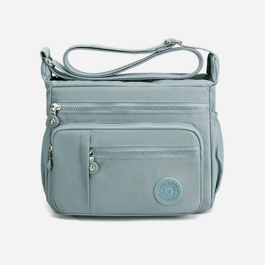 SIMPLE FASHIONABLE NYLON CROSSBODY SHOULDER BAG_CWASC1734