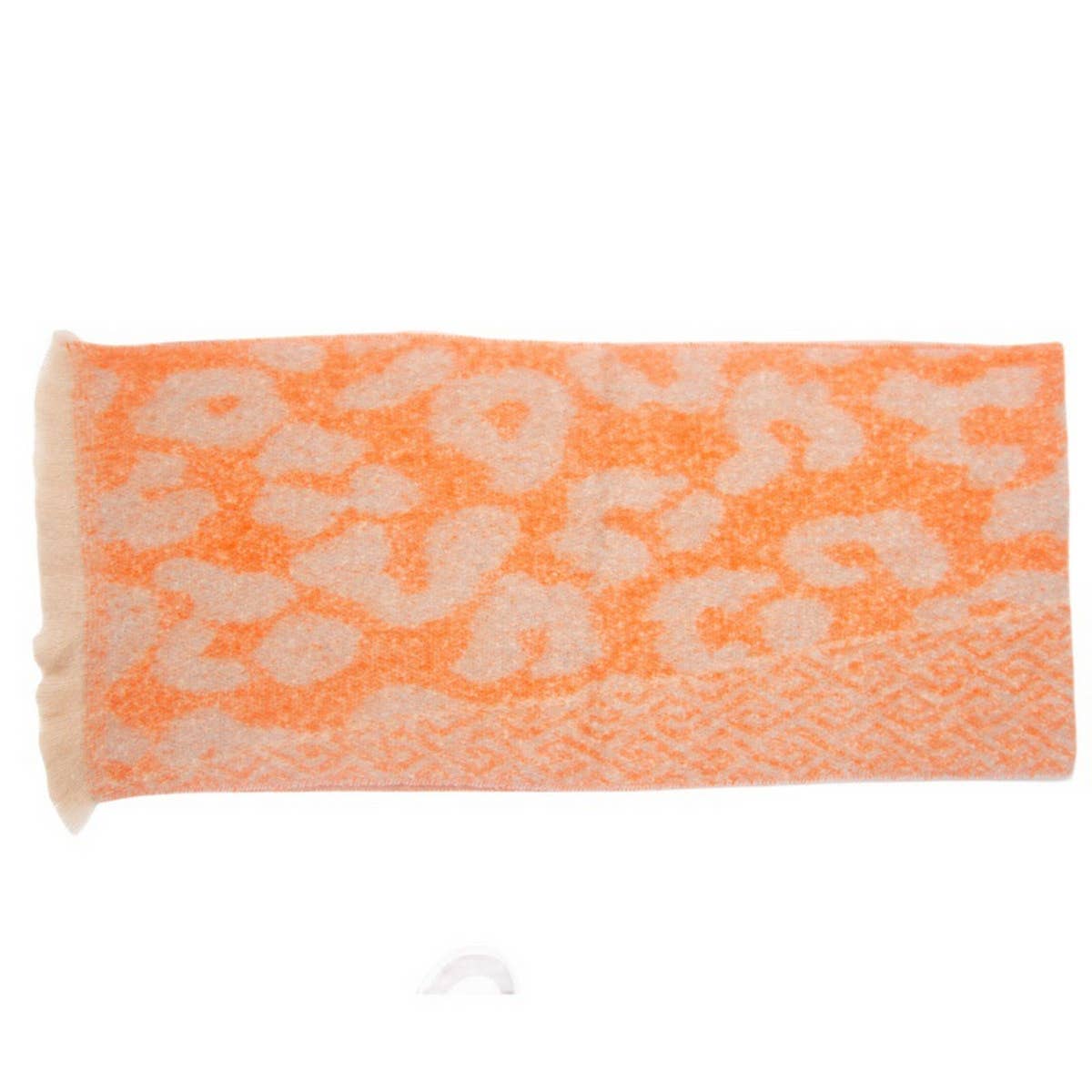 New Jacquard Leopard Print Scarf for Fall & Winter