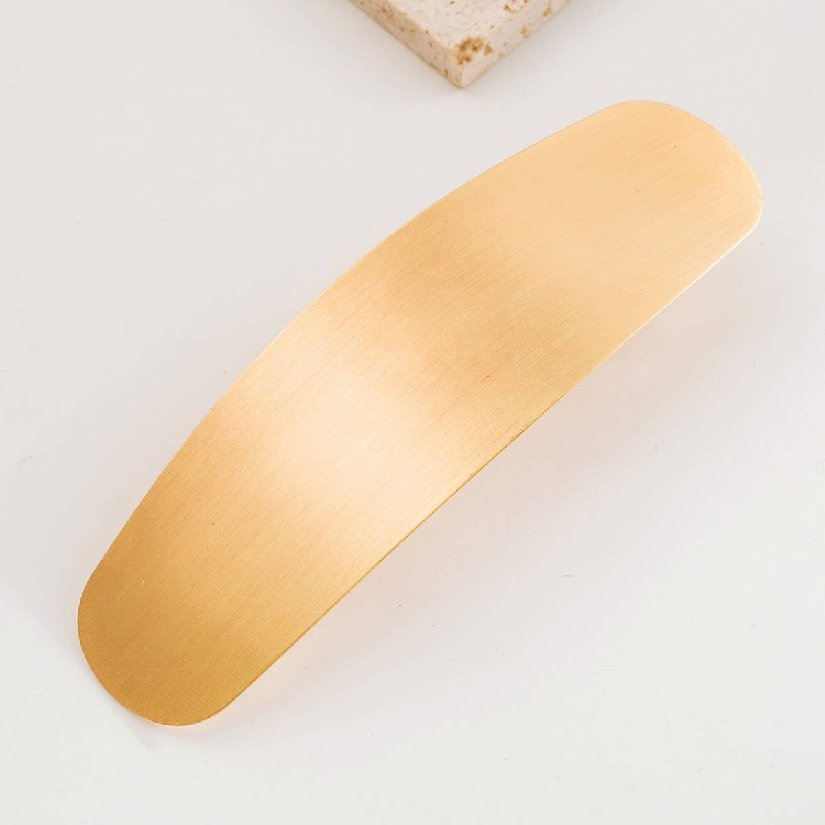 Minimalist Geometric Metal Spring Hair Clip