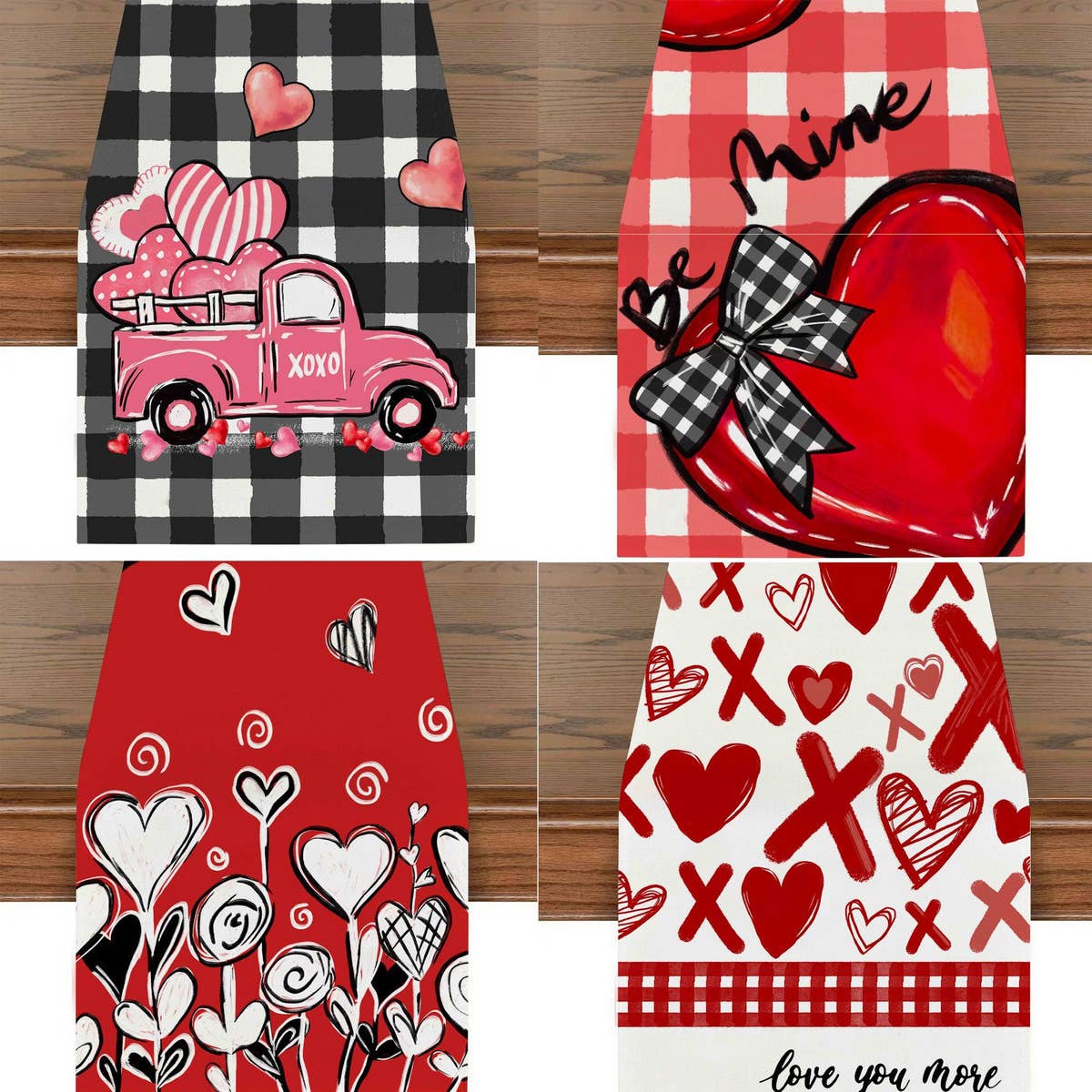 VALENTINE'S DAY PRINTED TABLECLOTH