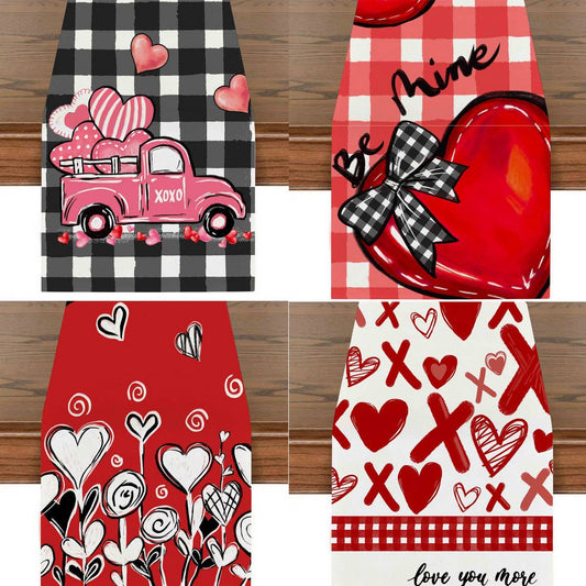 VALENTINE'S DAY PRINTED TABLECLOTH