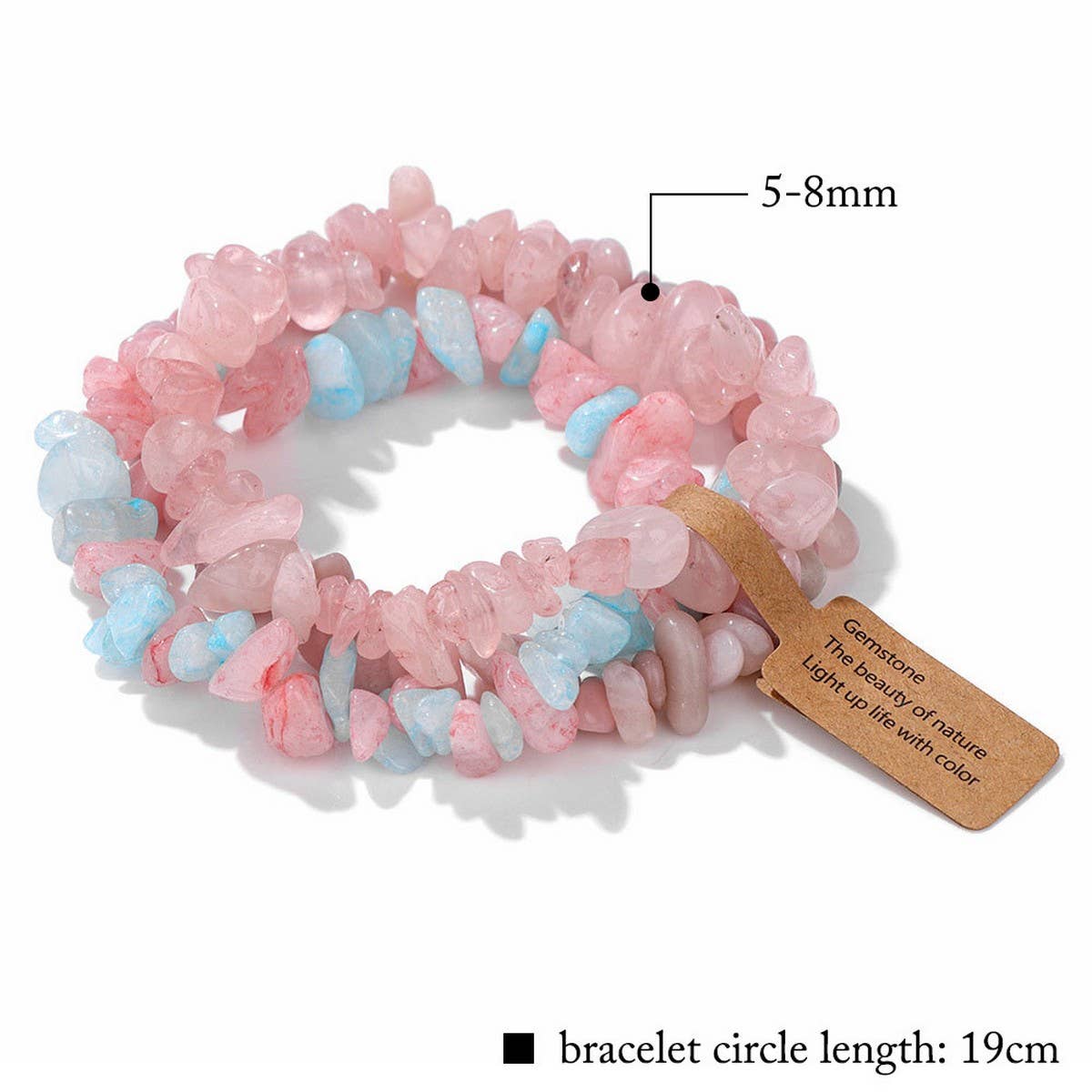 CWAJE4227_NATURAL STONE CRYSTAL BEADS MULTILAYER BRACELET