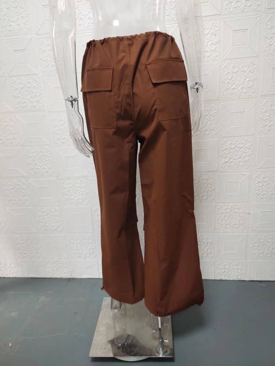 Trendy Low Waist Casual Wide-Leg Cargo Pants