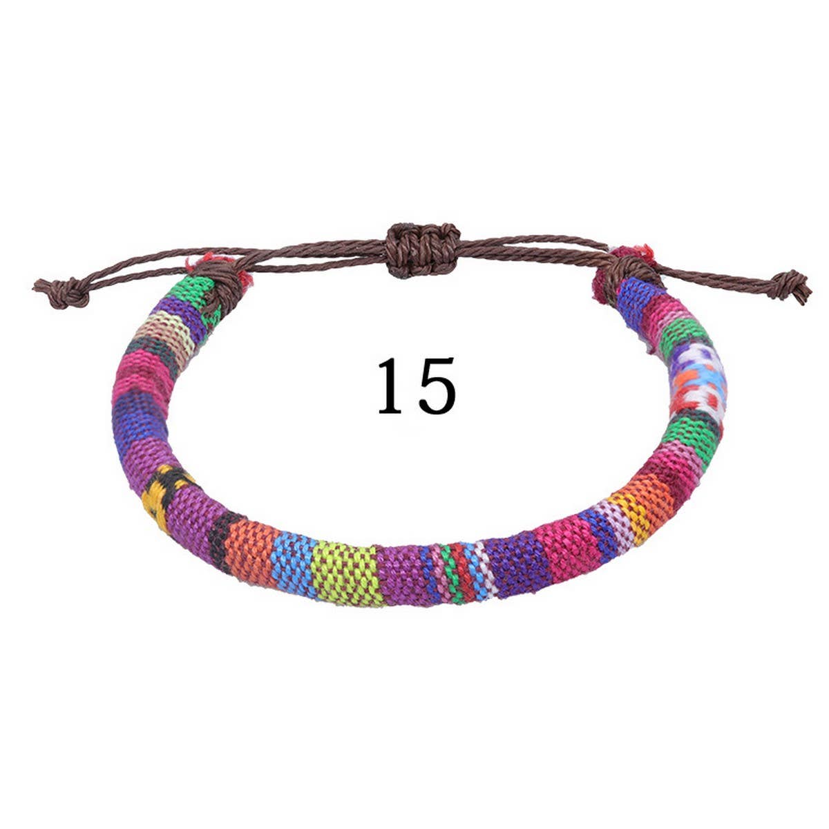 BOHEMIAN ETHNIC STYLE COLORFUL HANDWOVEN BRACELET_CWMM0538