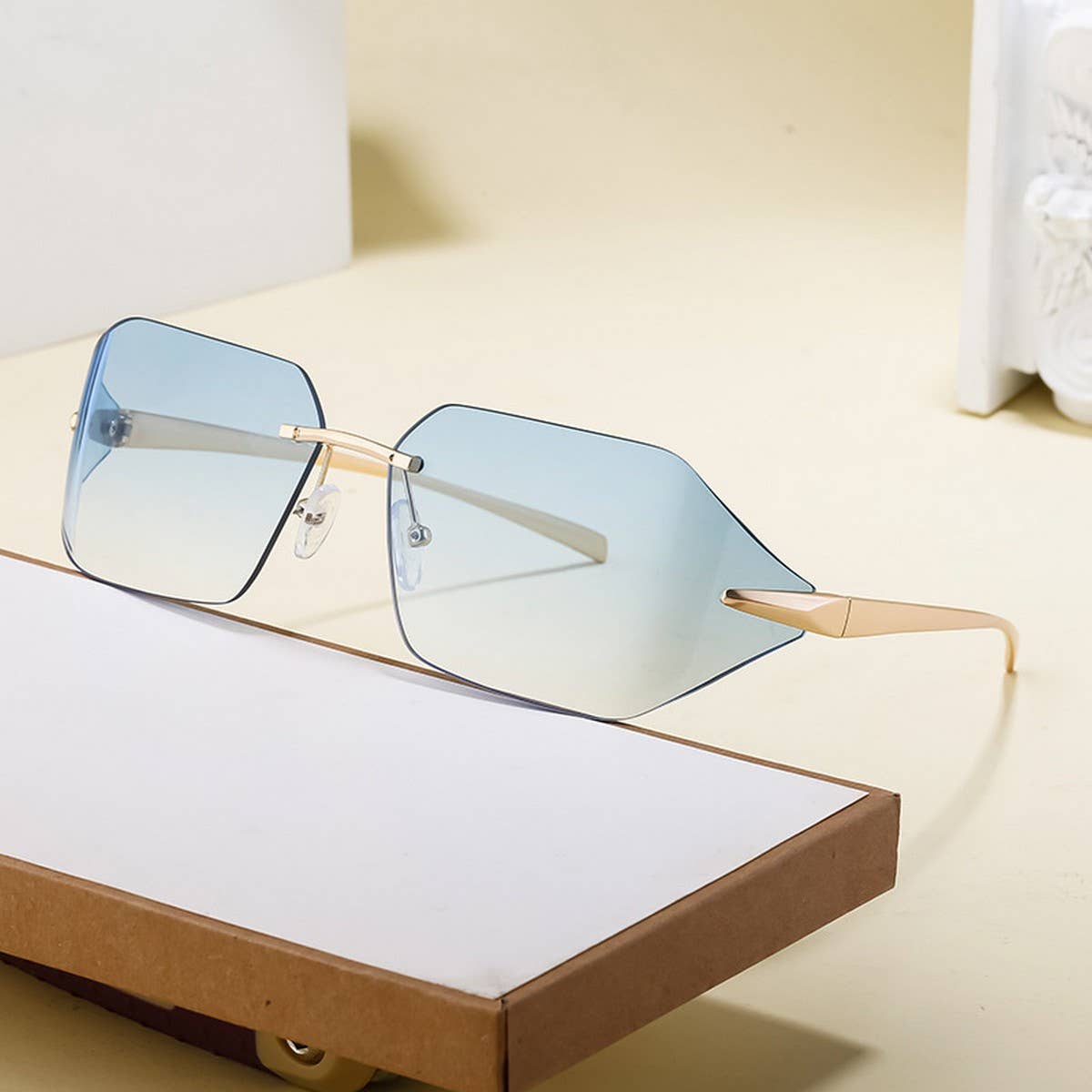 SQUARE FRAME SUNGLASSES SUN PROTECTION SUNGLASSES_CWASG0640