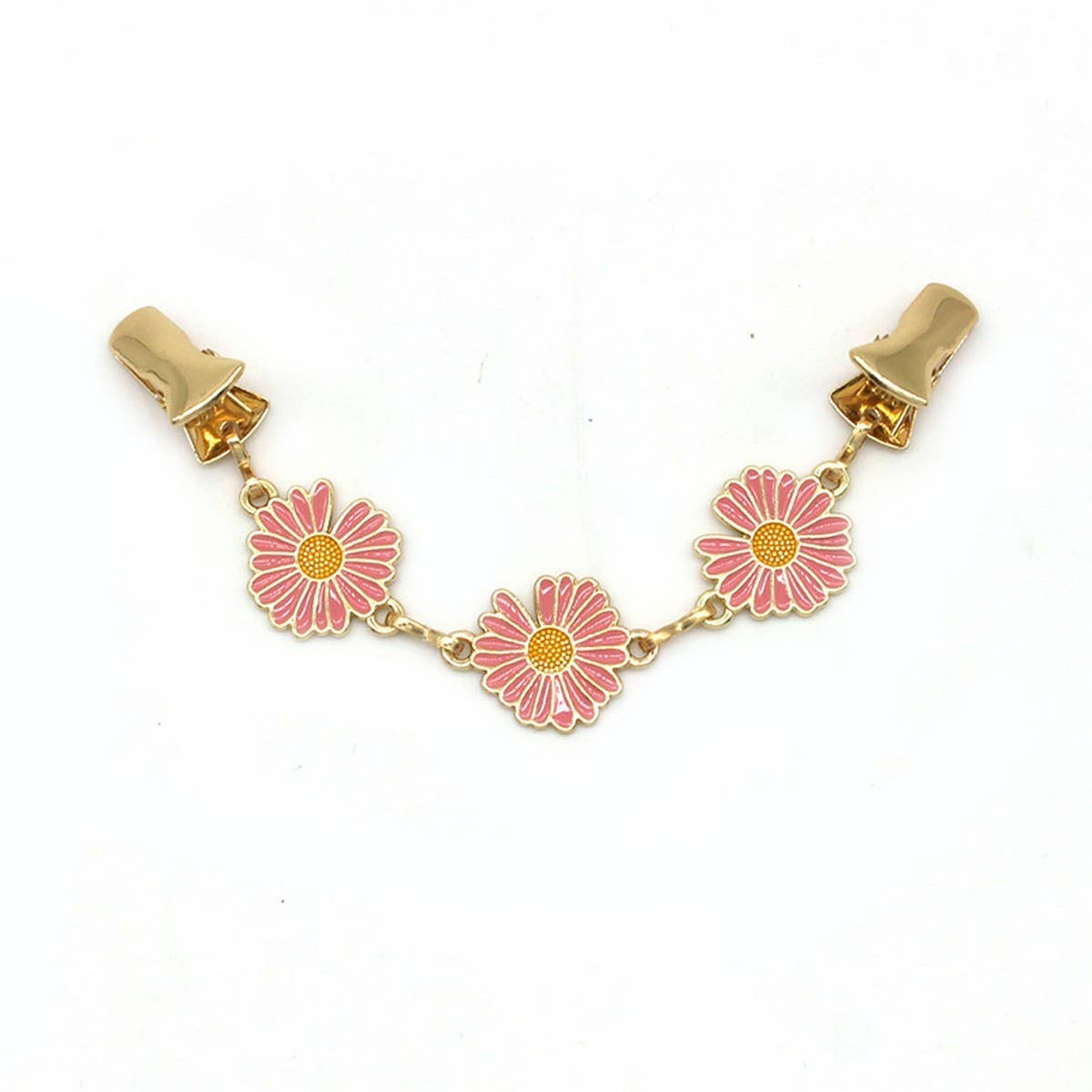 HOT SALE CREATIVE ALLOY DAISY SHAWL CLIP