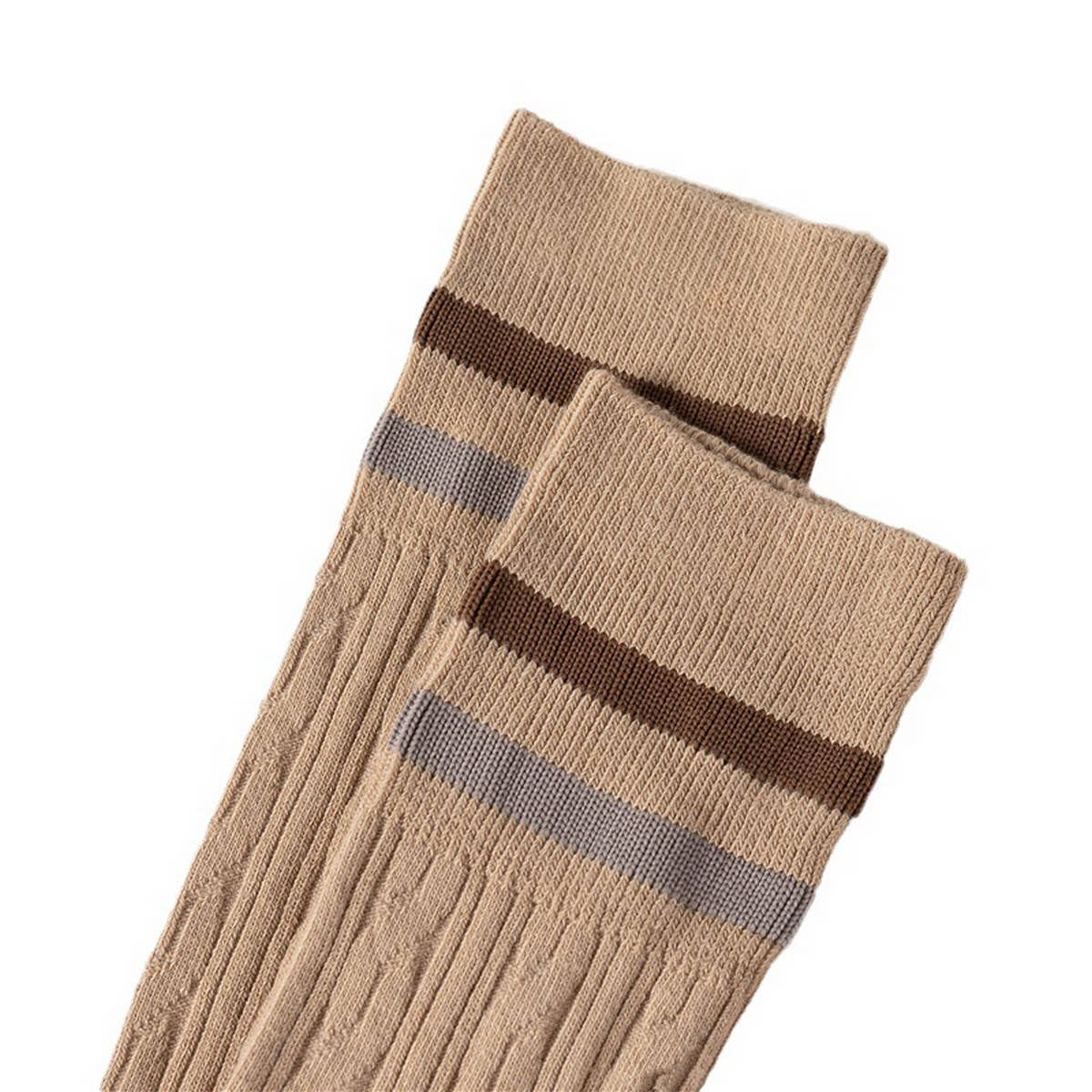 2024 NEW ALL-MATCH STRIPED KNEE-HIGH SOCKS_CWMS0654