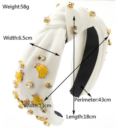 2024 NEW FRUIT WATERMELON STRAWBERRY HEADBAND_CWAHA1776