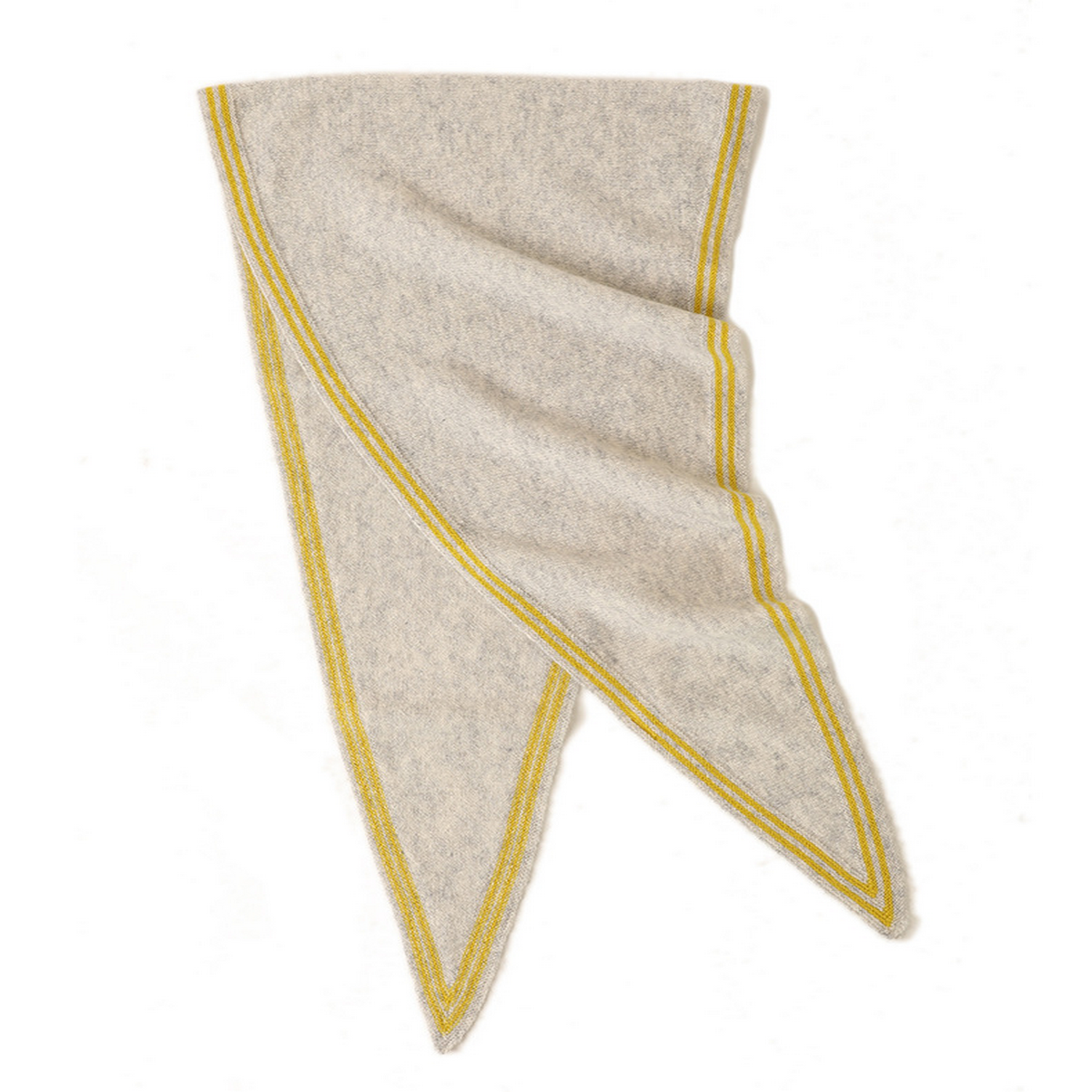 Lightweight Knit Wrap ? Soft Triangle Neck Scarf