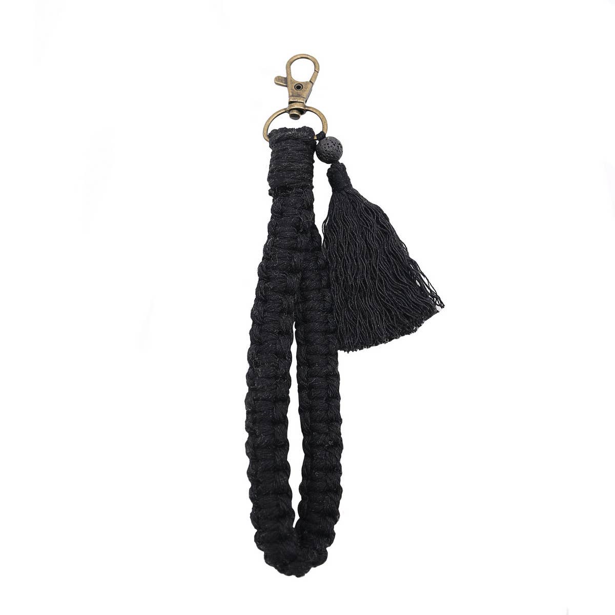 MOBILE PHONE HANGING TASSEL BRAIDED KEYCHAIN