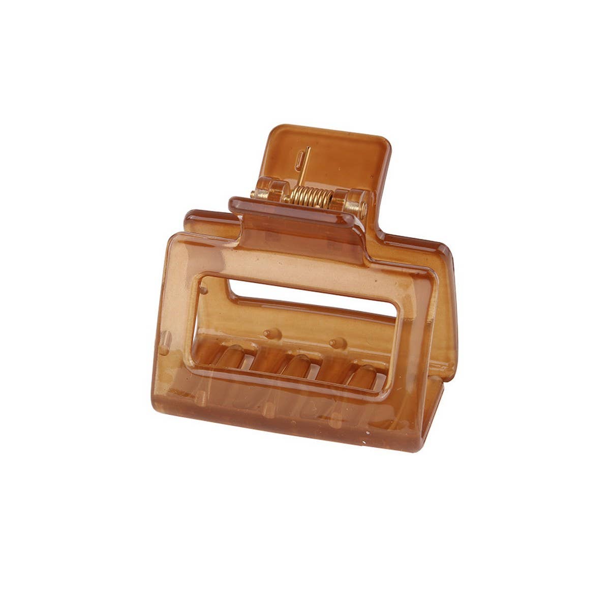 CWAHA07443_JELLY RECTANGLE ACRYLIC SMALL HAIR CLAW CLIP