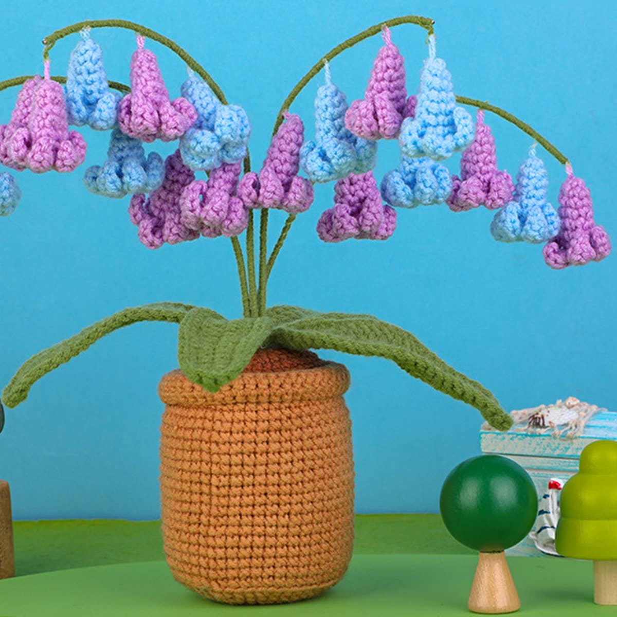 HANDMADE FLOWER DOLL DIY MATERIAL PACKAGE