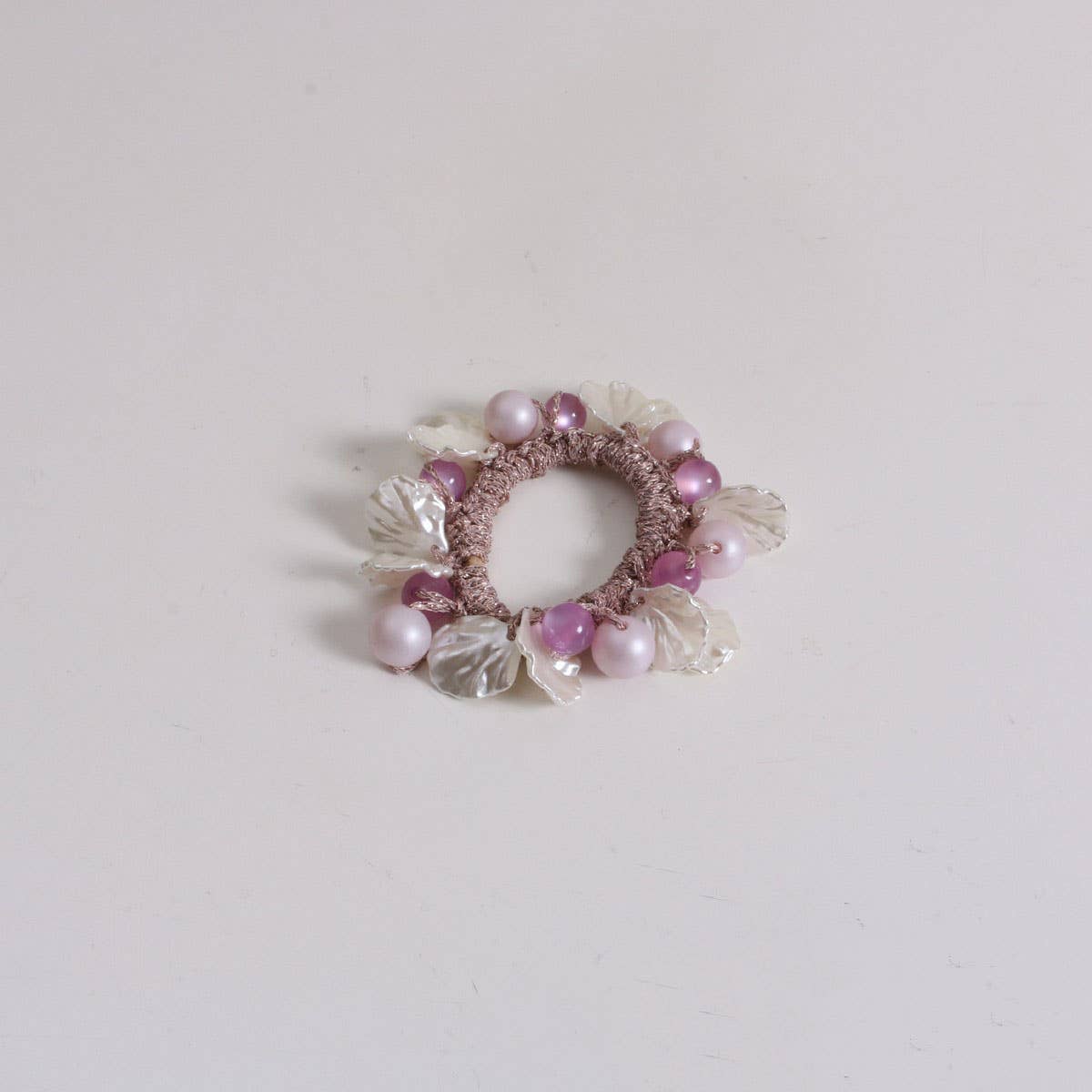 Shell Cat Eye Bead Hair Tie Cute Pearl New Band