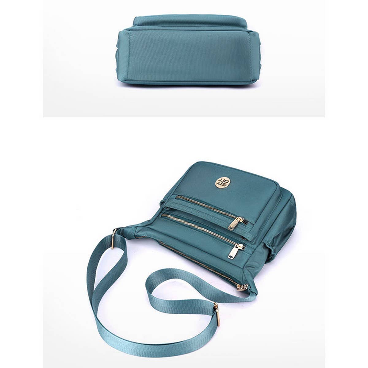 URBAN SIMPLE NYLON SHOULDER CROSSBODY BAG_CWAB3495