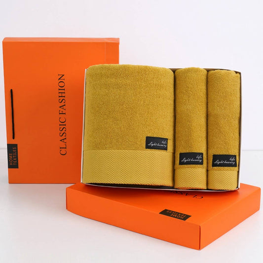 THICK HOUSEHOLD COTTON TOWEL BATH TOWEL