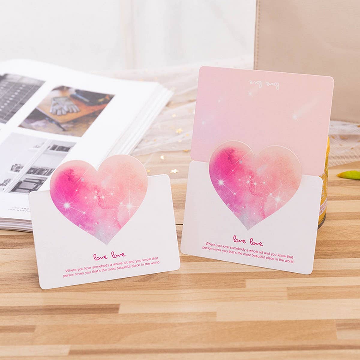 INS STYLE THREE-DIMENSIONAL LOVE GREETING CARD