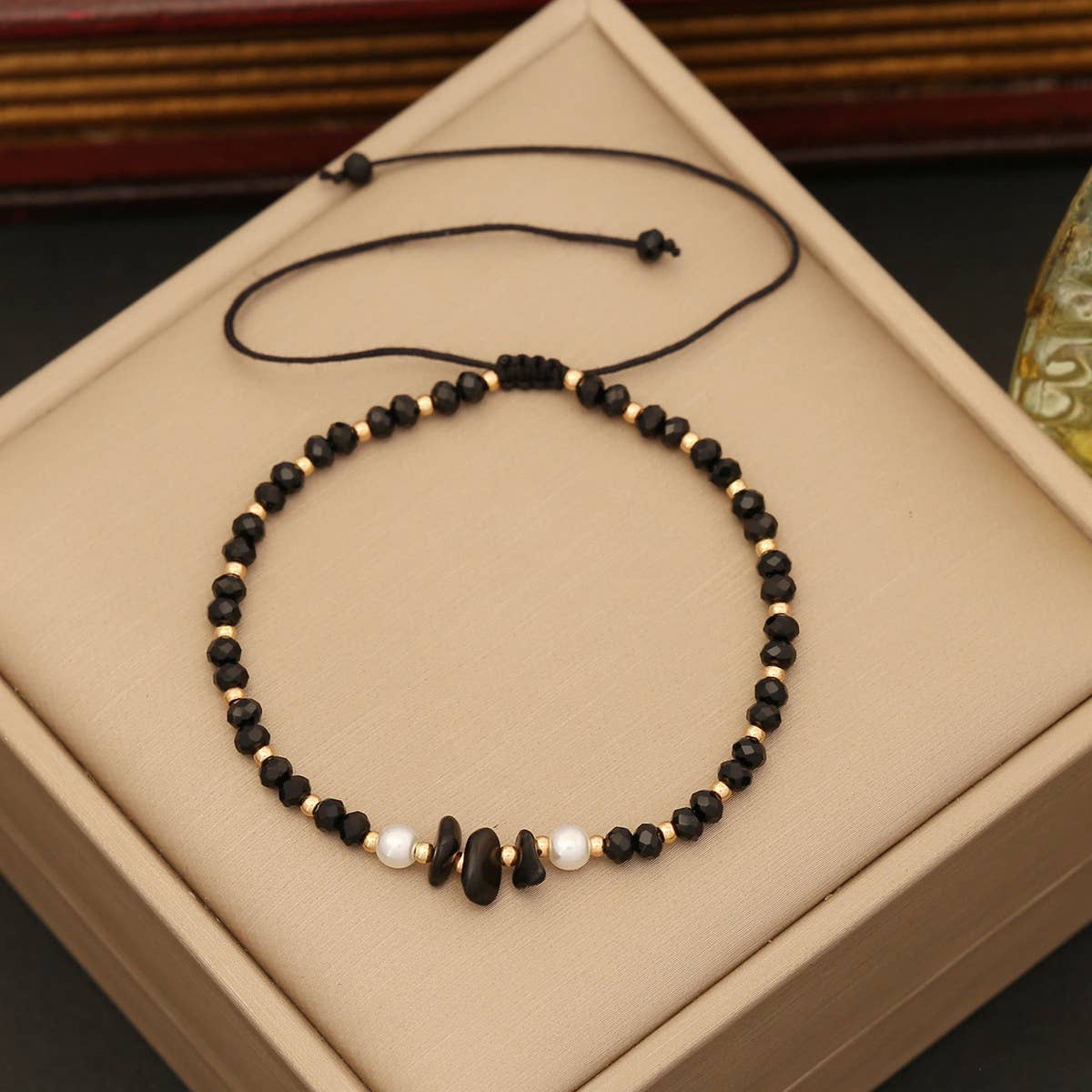 CRYSTAL NATURAL STONE BRACELET WOVEN JEWELRY