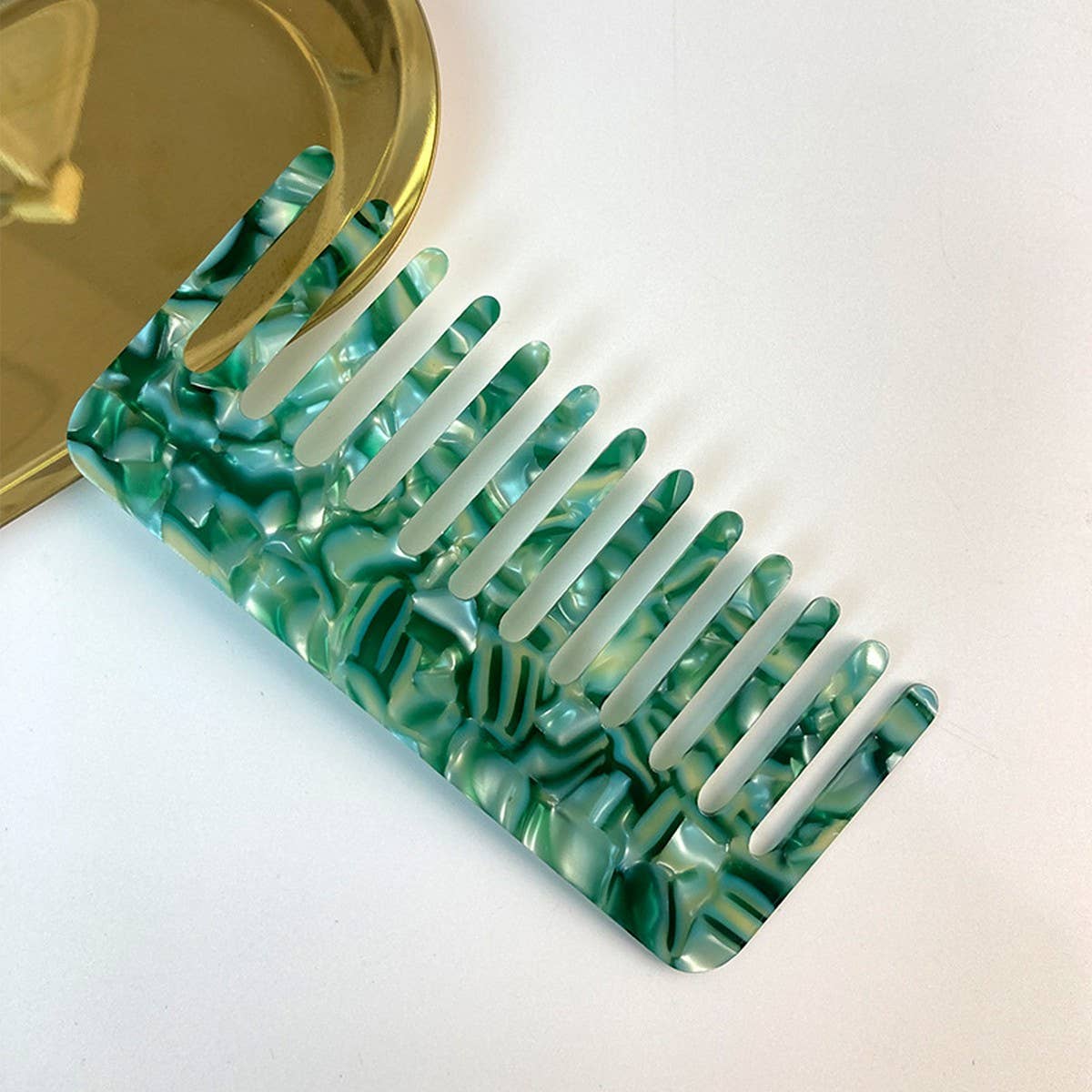 Tortoiseshell Acetate Comb Vintage Anti-Static