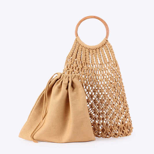 ARTISAN WOVEN BEACH TOTE - LIGHTWEIGHT AND DURABLE_CWAB4672