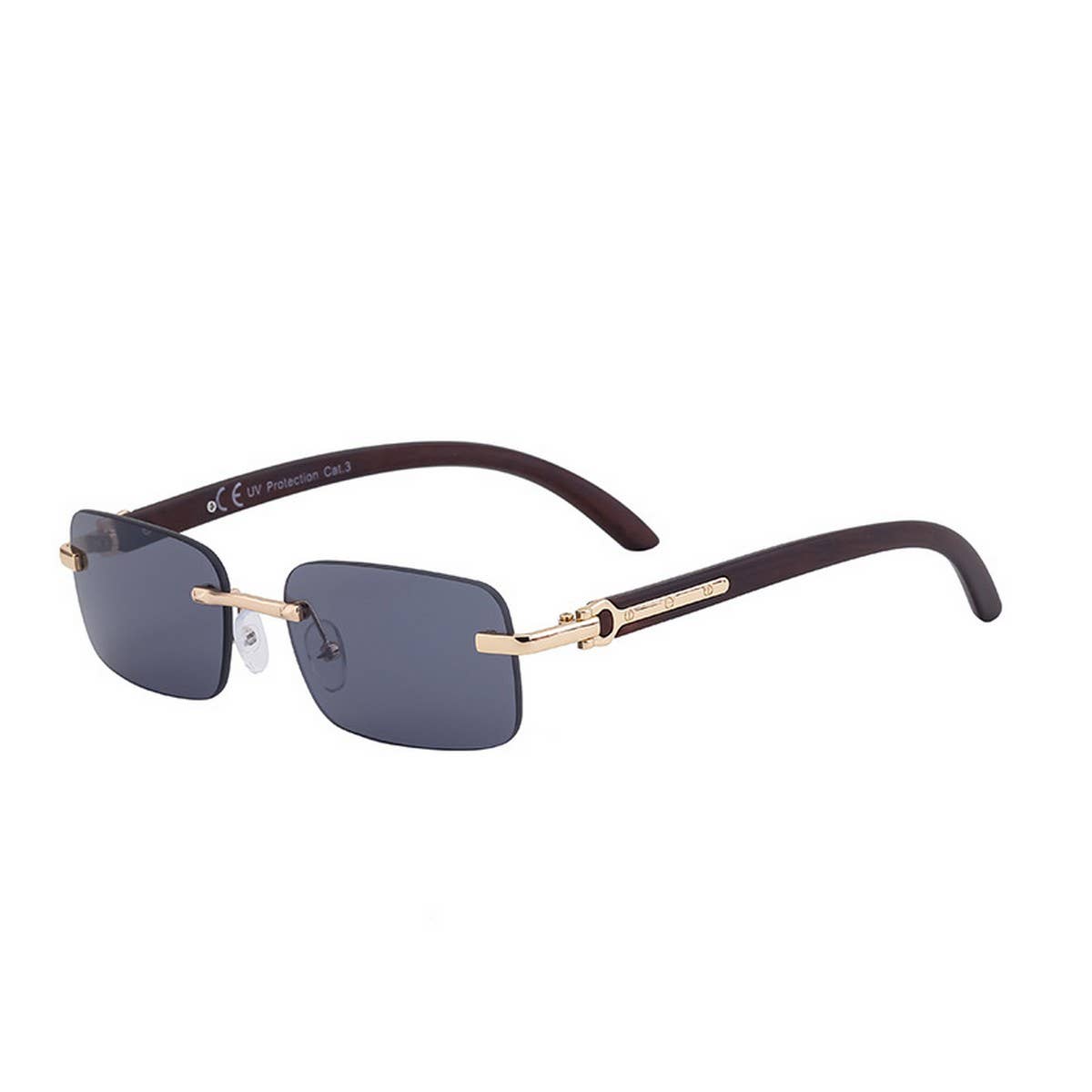 RETRO SMALL FRAME RIMLESS SUNGLASSES_CWASG0671