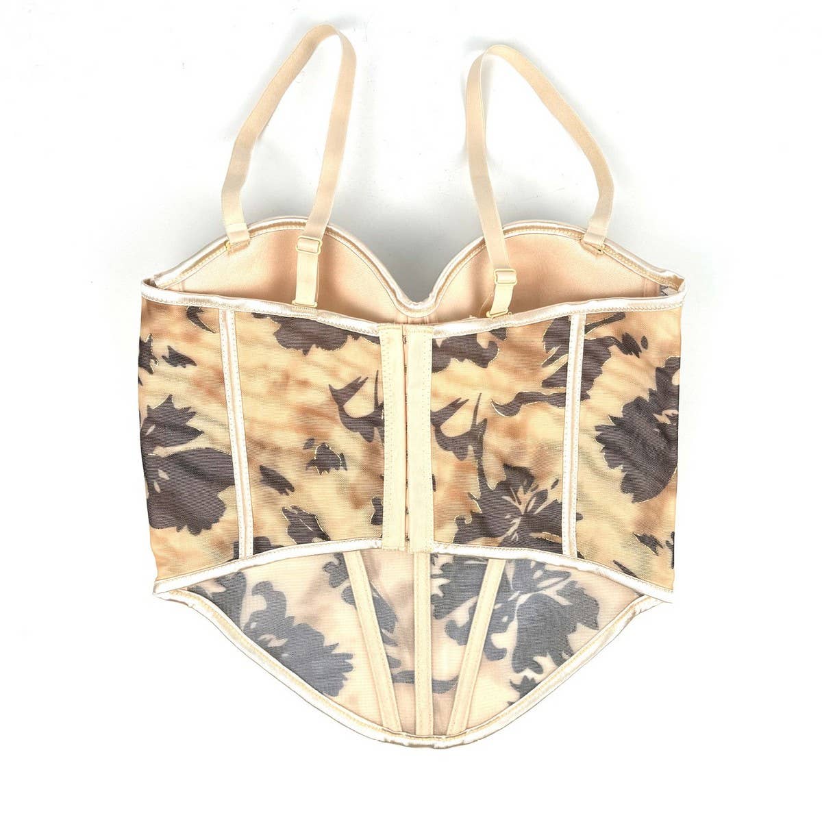 CAMOUFLAGE PRINT SEXY INNER HERRINGBONE BRA_CWMM4137
