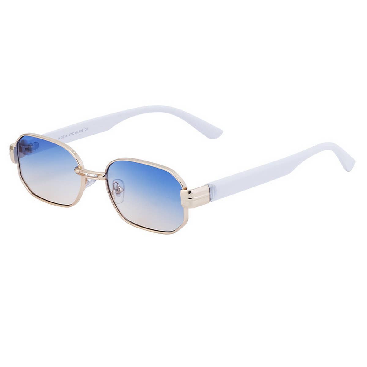 FASHIONABLE SQUARE FRAME SUN PROTECTION SUNGLASSES