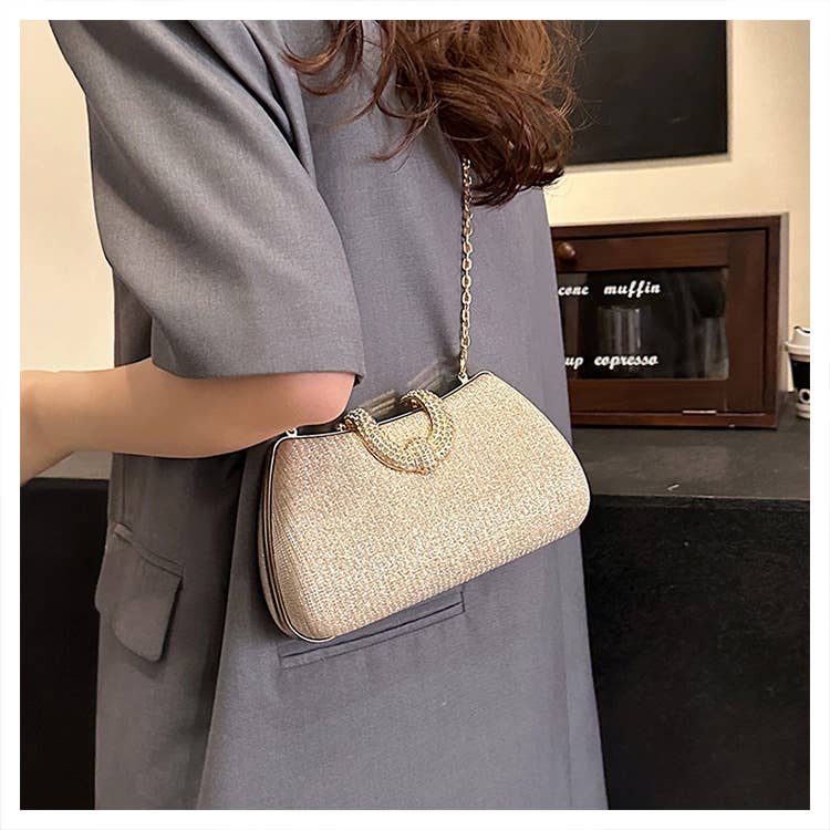 FINE GLITTER CLUTCH DRESS LADY EVENING BAG CLUTCH_CWAB3258