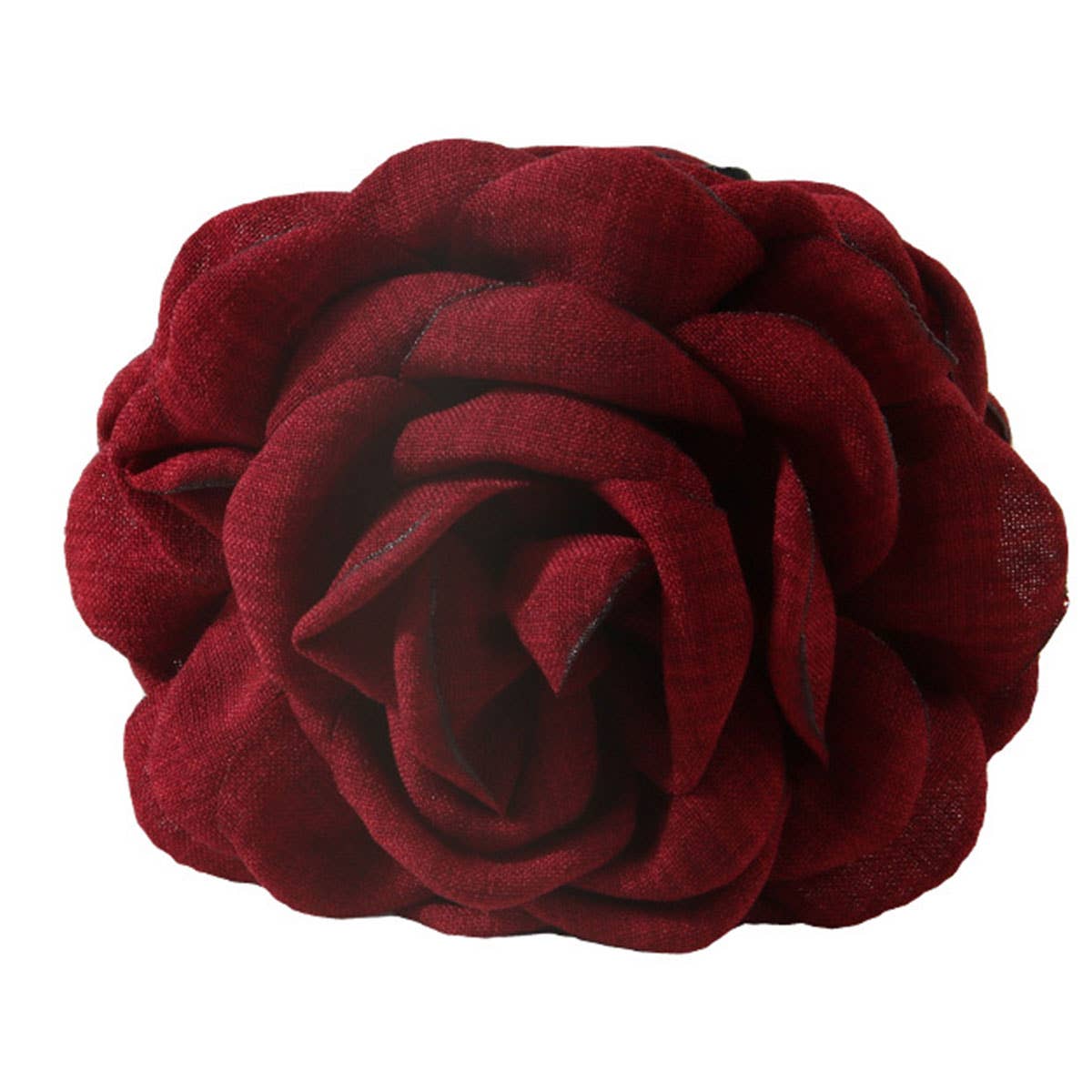 Large Rose Hair Claw - Elegant INS Style Clip_CWAHA1046