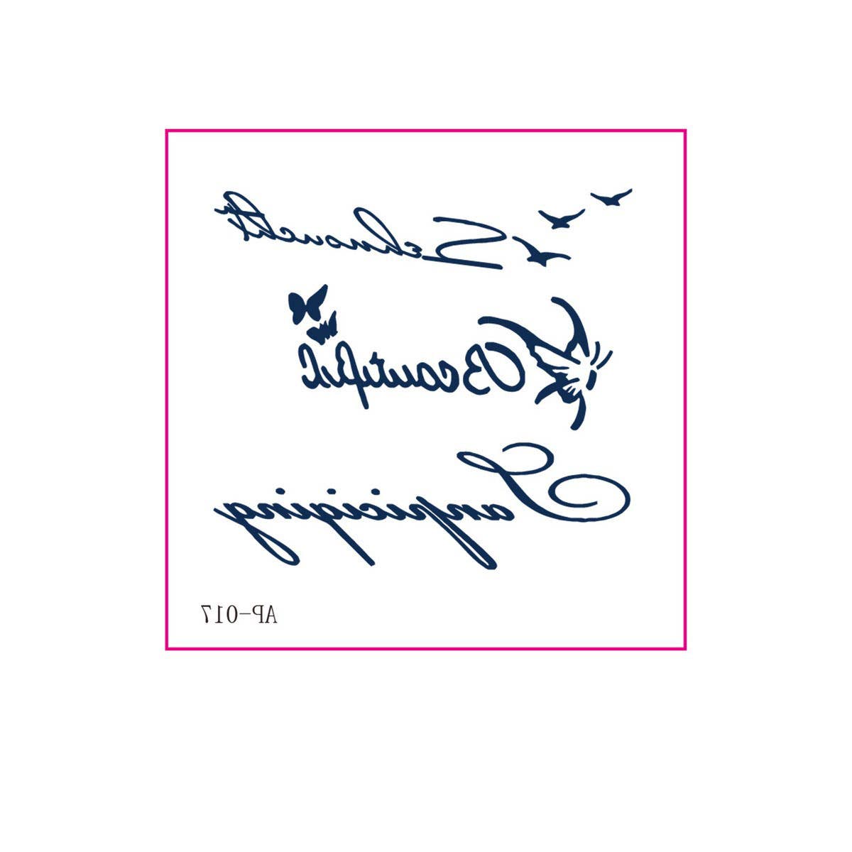 Street Style Juice Tattoo Stickers Waterproof_CWMM8353