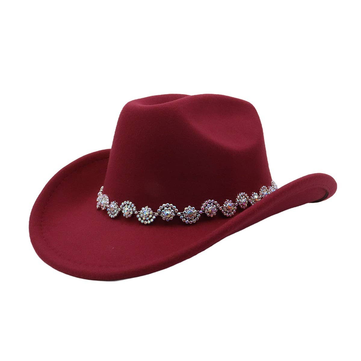 Men & Women Ethnic Style Polyester Cowboy Hat_CWAH04362